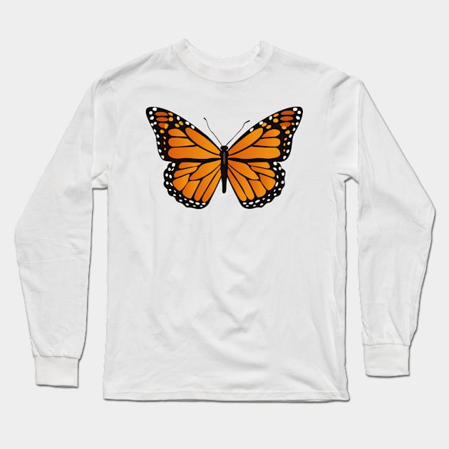 Monarch Butterfly Long Sleeve T-Shirt by Pet & Nature Lovers